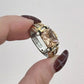 🔥2025 SALDI INVERNALI🔥 Anello vintage con fascia larga in zirconia pesante