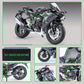 🔥Sconto di Capodanno🔥Modello di motocicletta in lega H2R/H2 1:9