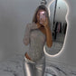 Body Donna Monospalla con Paillette