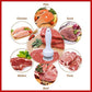 🥩✨ Battipasto ad Aghi in Acciaio Inossidabile – 21 Lame, Tenerizza in Pochi Minuti, Marinatura Rapida, Manico Antiscivolo – 2 Colori 🍳🔪