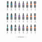 🔩🛠️ Set Cacciavite a Cricchetto 24 in 1 – Acciaio S2 Cromo-Molibdeno, Lega Alluminio Forgiata, 58 Denti, 5 Tipi di Punte, Compatto & Portatile – Ideale per Fai-da-Te & Officina ✨