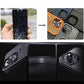 Custodia magnetica per cellulare in silicone con staffa per iPhone
