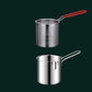 🍳 Friggitrice Multifunzionale in Acciaio Inox 304 – Con Griglia & Pinze | Antiaderente | Facile da Pulire | Ideale per Friggere, Grigliare & Cuocere ✨🍖