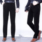 Pantaloni lunghi dritti in velluto a coste elasticizzato da uomo
