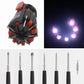 🔧 Cacciavite Multifunzione 8-in-1 Pieghevole con Torcia LED | 8 Punte Integrate e Mini Cacciavite di Precisione | Utensile Portatile Tascabile per Casa, Auto e Fai da Te 💡🛠️