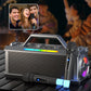 Altoparlante Bluetooth Karaoke da 200W con Microfono Senza Fili