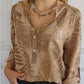Top Donna Fashion con Stampa e Collo a V