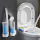 🧹🚽 Scopino WC Monouso con Ricariche – Sistema Igienico con Spugna Detergente, Supporto Incluso – Profumi Ocean, Limone & Lavanda 🌿🚿