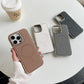 Custodia in Pelle con Ricarica Magnetica per iPhone
