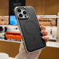 Custodia in Pelle con Ricarica Magnetica per iPhone