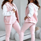 Completo Sportivo da Donna con Bottoni e Patchwork
