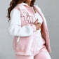 Completo Sportivo da Donna con Bottoni e Patchwork