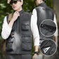 Giacca Senza Maniche Reversibile Multi-Tasca Casual