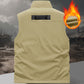 Giacca Senza Maniche Reversibile Multi-Tasca Casual
