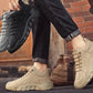 Scarpe da Uomo con Suola Spessa Antiscivolo per Passeggio Casuale