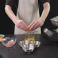 🥚❤️ Stampo per Uova al Vapore in Acciaio Inox 304 – Antiruggine, Manico Ergonomico, Cottura Uniforme – 2 Stili: Tinta Unita o Cuore 🍳✨