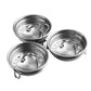 🥚❤️ Stampo per Uova al Vapore in Acciaio Inox 304 – Antiruggine, Manico Ergonomico, Cottura Uniforme – 2 Stili: Tinta Unita o Cuore 🍳✨