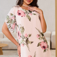 ⏳ Sconto del 50% per un periodo limitato! 💥Abito in chiffon color rosa a petali (più acquisti, maggiore è lo sconto)