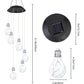 Campanelli Eolici con Lampadina LED Colorata ad Energia Solare