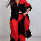 Set Camicia Lunga con Bottoni e Pantaloni con Coulisse