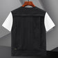 Gilet All'Aperto da Uomo Leggero e Traspirante con Multi Tasche