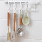 🧺 Appendino a Parete Regolabile a Forma di S | Montaggio Senza Fori, Senza Tracce 🔧 | Ganci Regolabili, Cucina e Bagno 🏠 | Adesivo Resistente ✨ | 30 o 40 cm 📏