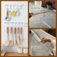 🧺 Appendino a Parete Regolabile a Forma di S | Montaggio Senza Fori, Senza Tracce 🔧 | Ganci Regolabili, Cucina e Bagno 🏠 | Adesivo Resistente ✨ | 30 o 40 cm 📏