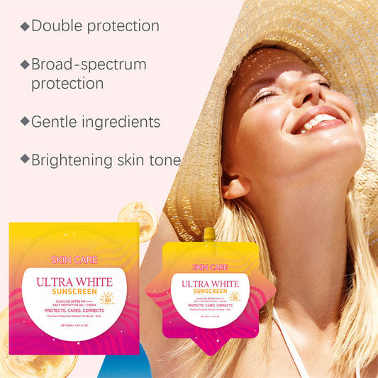 Crema Solare Sbiancante Portatile ad Alta Efficacia