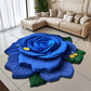 💐Tappetino da pavimento in peluche floreale e terra di diatomee