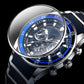 Orologio al quarzo multifunzione impermeabile da uomo