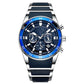 Orologio al quarzo multifunzione impermeabile da uomo