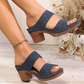 Sandali con zeppa slip-on comodi da donna (sconto del 32%)