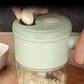 🥗 Tritatutto & Affettatore Elettrico Ricaricabile – Trita Verdure & Affetta in Secondi | 2 Funzioni | Lame Inox | 30W | 280 ml | Per Insalate, Soffritti & Ricette Veloci 🔪⚡