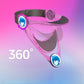 💆‍♀️ Collare Cervicale Regolabile a 360° 🔄 Supporto Postura Collo e Mento Ultraleggero 98g | Allevia Tensioni da Schermi e PC | Traspirante e Regolabile per Ufficio e Relax ✨