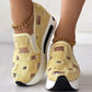 Canvas Mesh Thick Bottomed Women's Sandals