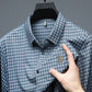 🌈Novità 2025 - Camicia casual a maniche corte a quadri da uomo