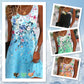 🌞Essenziali per l'estate👗Abito estivo senza maniche a fiori da donna