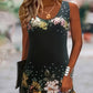 🌞Essenziali per l'estate👗Abito estivo senza maniche a fiori da donna