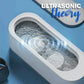 💎Pulitore a Ultrasuoni Portatile per Occhiali & Gioielli – Tecnologia Ultrasonica, 3 Minuti, PP, 7,32x2,84x2,67cm, Batterie AAA – Pulizia Profonda Senza Sforzo 🔊🧼