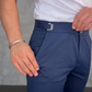 Pantaloni aderenti elasticizzati da uomo
