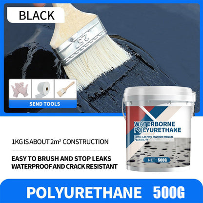🏠💧 Sigillante Impermeabile Anti-Perdite per Tetti – Flessibile, Resistente alle Intemperie, Sicuro & Inodore – 4 Colori, 500g & 1kg, con Pennello a Rullo 🛡️✨