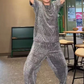 Set uomo con maglietta a maniche corte e pantaloni ampi