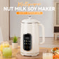 🥛✨ Macchina Multifunzione per Latte di Noci & Soia 600W – 1000ml, Lame Acciaio 304, Timer 12h, Autopulizia, 220V – Latte Vegetale, Frullati & Zuppe 🌱🔋