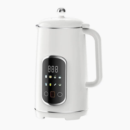 🥛✨ Macchina Multifunzione per Latte di Noci & Soia 600W – 1000ml, Lame Acciaio 304, Timer 12h, Autopulizia, 220V – Latte Vegetale, Frullati & Zuppe 🌱🔋