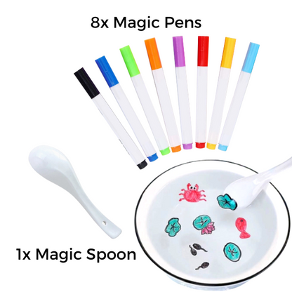 Pacchetto di disegni magici galleggianti