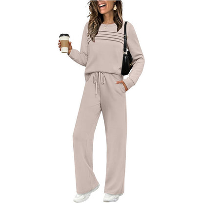 🔥👚 60% DI SCONTO! 👖 Set Donna Top & Pantaloni – Tuta Comoda, Morbido Cotone & Stile Versatile ✨