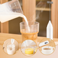 ☕ Montalatte Elettrico e Mixer per Bevande | 3 Velocità⚡ | USB 400 mAh, fino a 180 Minuti 🔋 | Silenzioso e Facile da Pulire 🤫 | Acciaio Inox e PP ✨