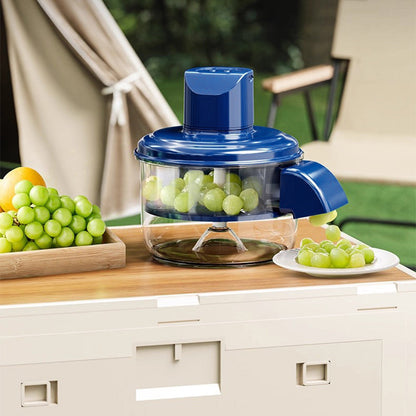 Pelapatate elettrico trasparente per frutta e verdur