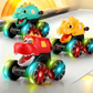 🦖 Macchina Dinosauro Spingi e Vai con Luci LED Scintillanti 🚙✨ - T-Rex | Triceratopo | Stegosauro | ABS Resistente | 6 Colori | Per Bambini 3+ | Regalo Perfetto | 50% DI SCONTO