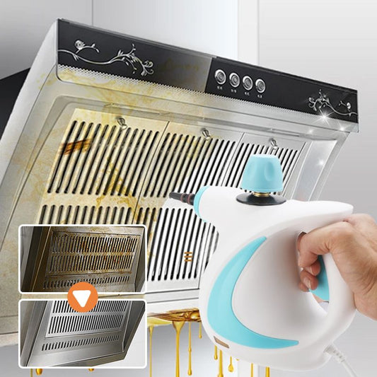 💨 63% DI SCONTO! 🧼 Pulitore a Vapore Portatile 1050W – Pressurizzato, Multi-Superficie & 12 Accessori per una Pulizia Profonda ✨
